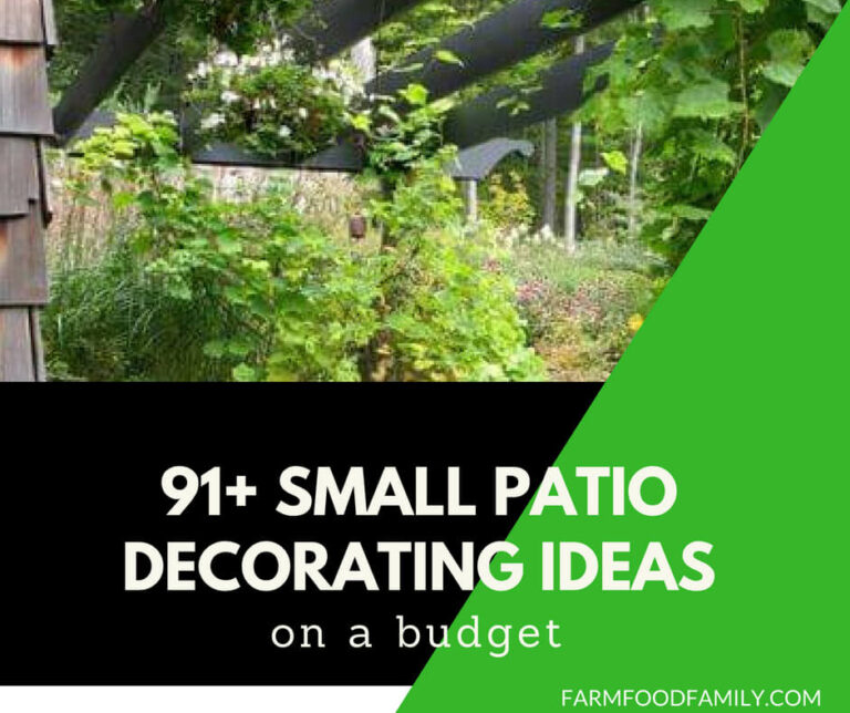 91+ Small Patio Decorating Ideas On a budget