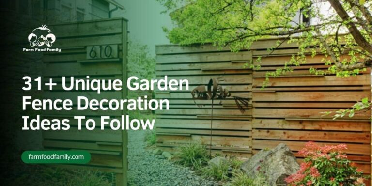 31+ Unique Garden Fence Decoration Ideas and Designs (2026)