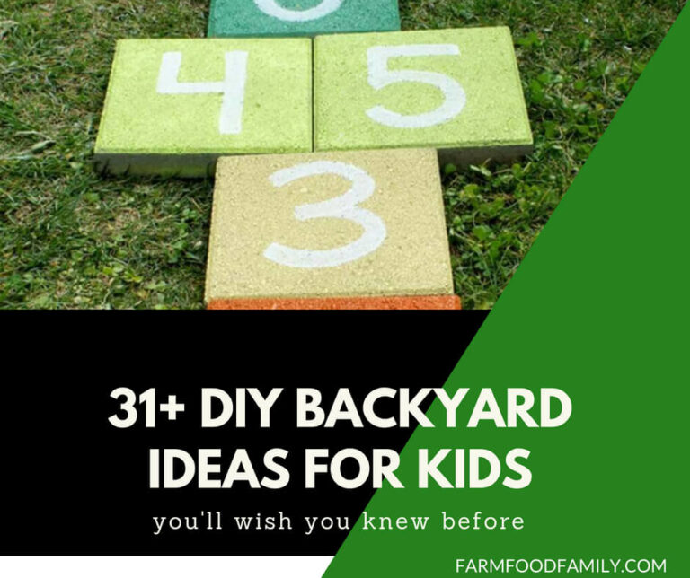 31+ DIY Backyard Ideas For Kids