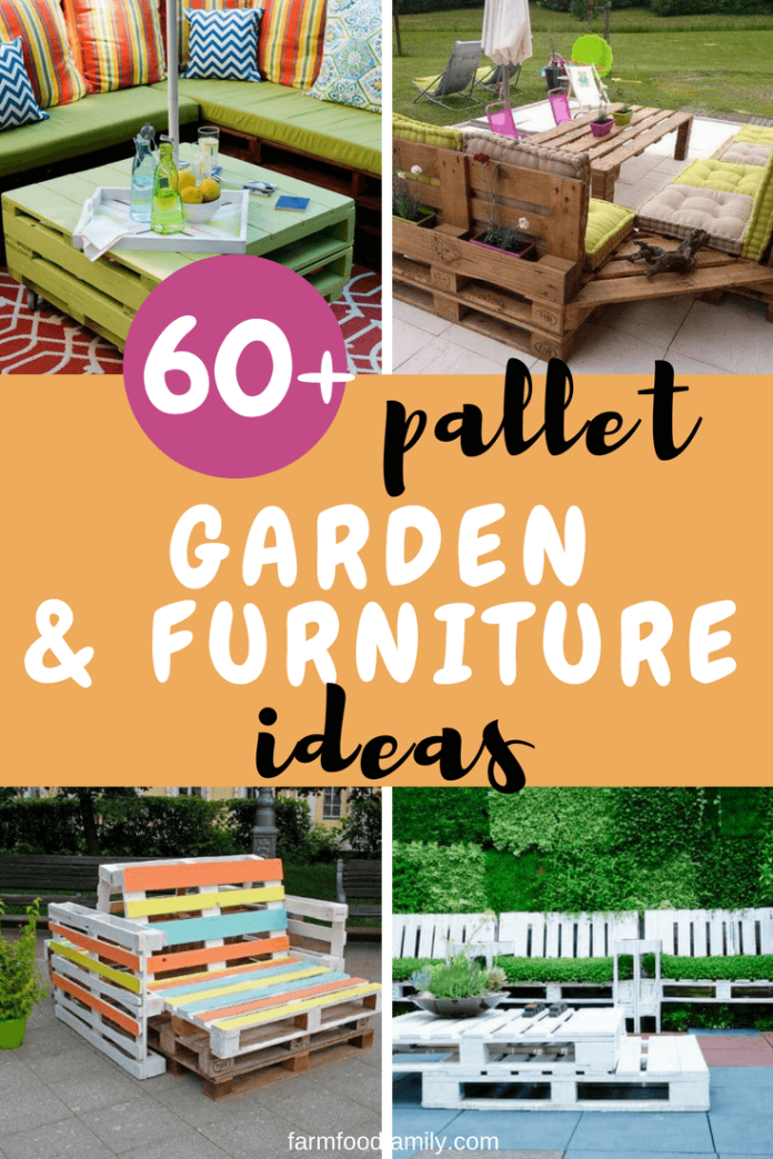 60+ Stunning Pallet Garden and Furniture Ideas You’ll Love