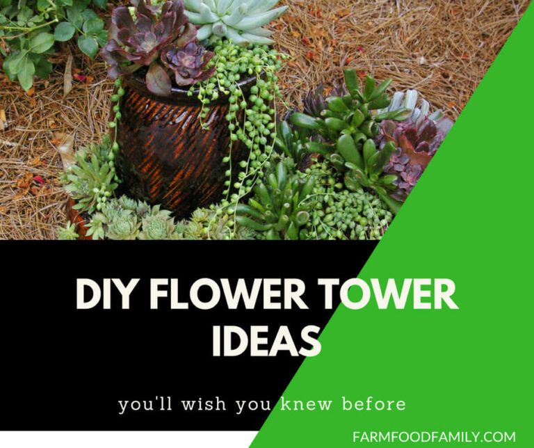 31+ DIY Flower Tower Ideas For Your Yard