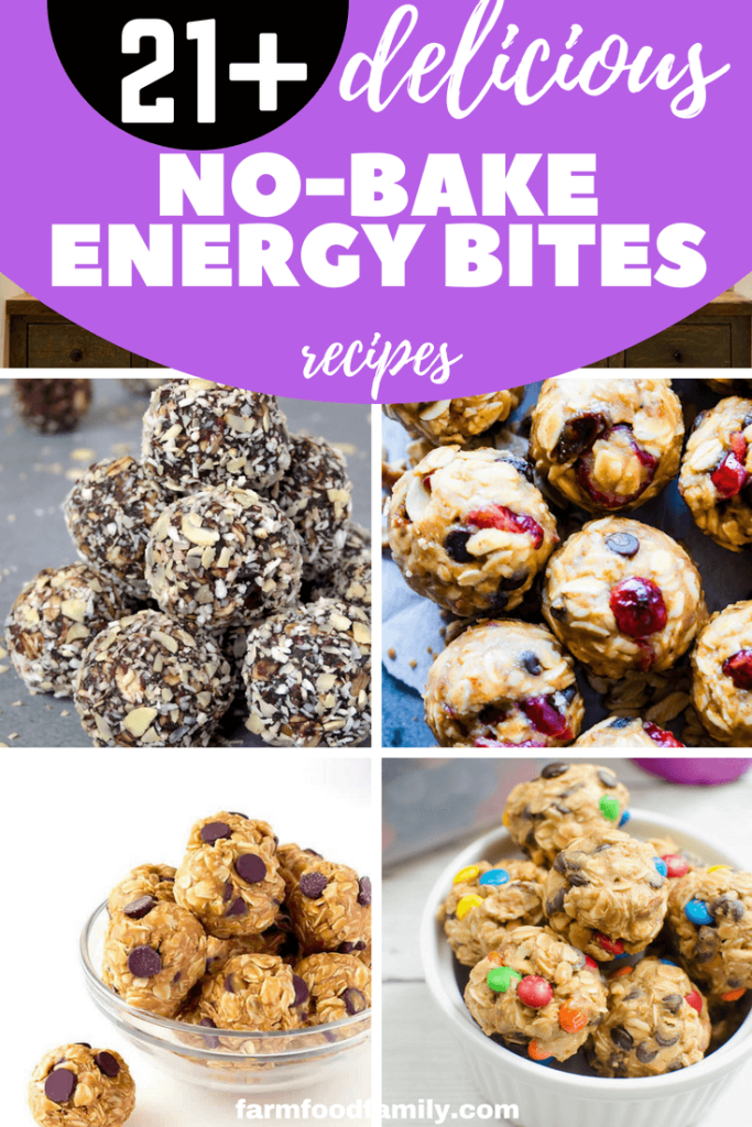 21+ Delicious NoBake Energy Bites That You Want To Make For Family