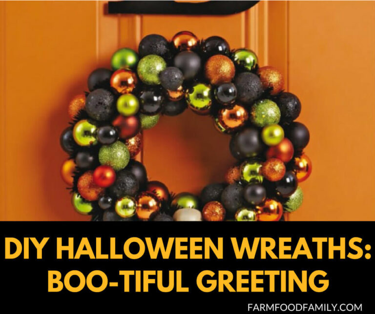 DIY Door Halloween Wreaths: Boo-tiful Greating