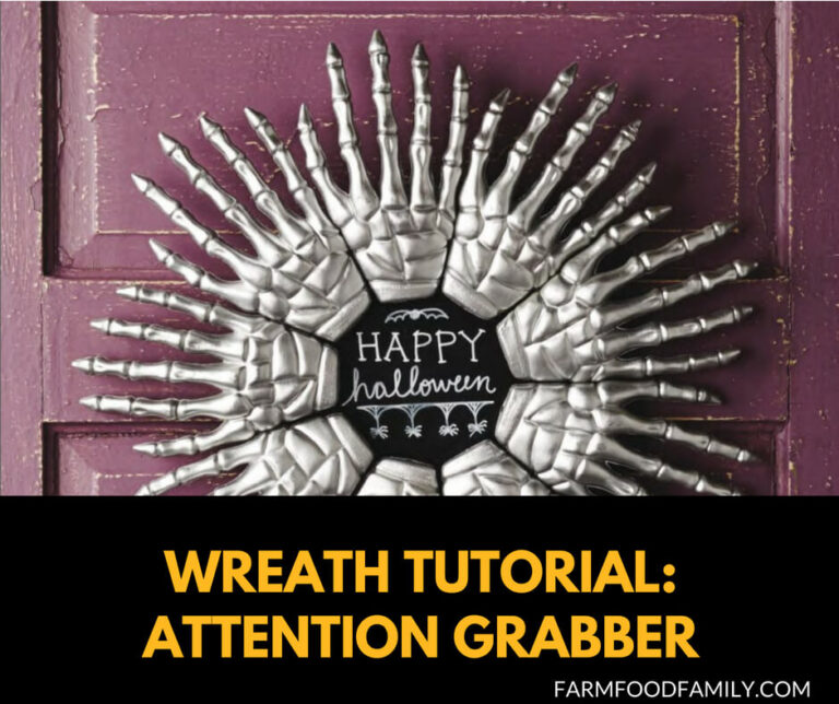 DIY Front Door Halloween Wreaths Tutorial: Attention Grabber