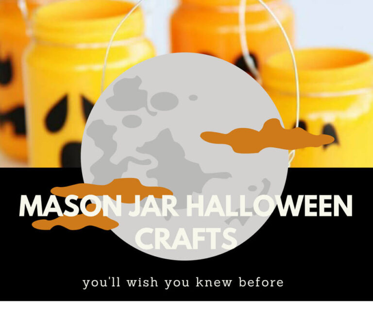 35+ DIY Mason Jar Halloween Craft Ideas