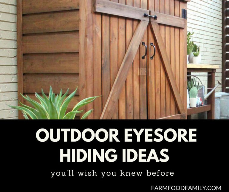 25 DIY Outdoor Eyesore Hiding Ideas