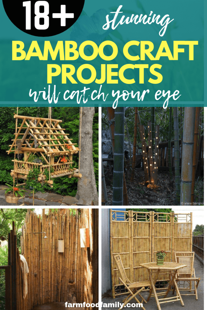 18+ Stunning Bamboo Craft Projects Will Catch Your Eye