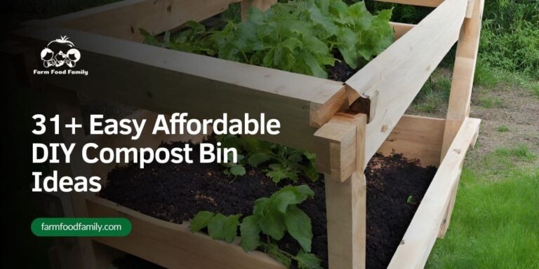 31+ Easy Affordable DIY Compost Bin Ideas