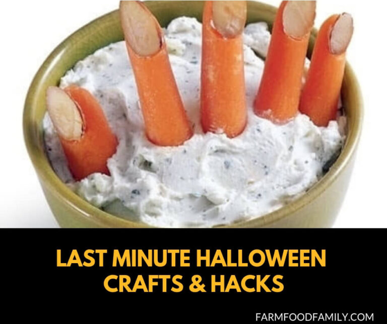 21+ Last minute Halloween crafts and hacks