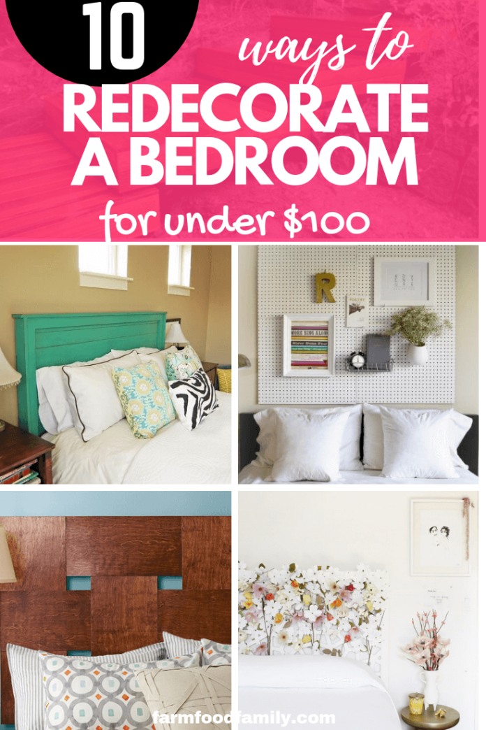 10 Ways to Redecorate a Bedroom for Under $100