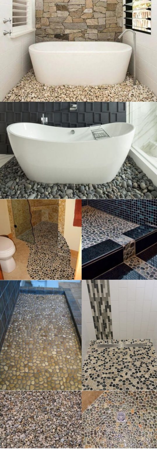 10+ Unique Bathroom Floor Tile Designs & Ideas For 2024