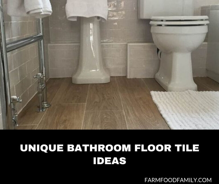 Unique Bathroom Floor Tile Ideas