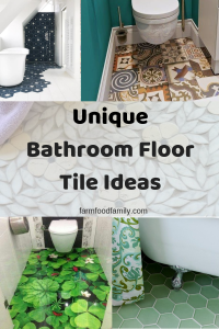 10+ Unique Bathroom Floor Tile Designs & Ideas For 2024