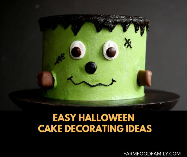 11+ Easy Halloween Cake Decorating Ideas FarmFoodFamily