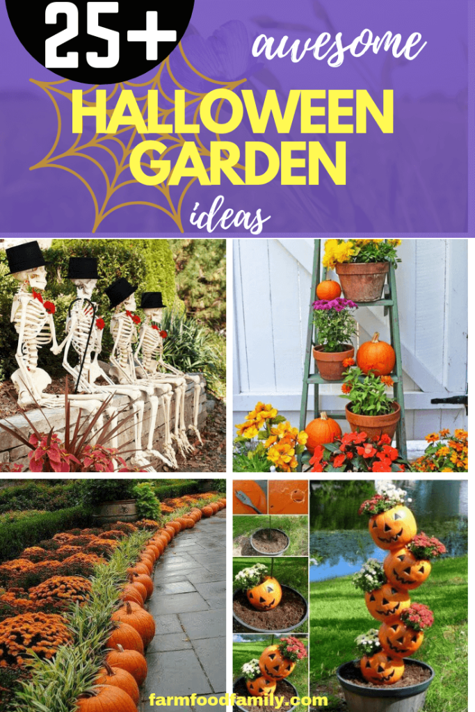 31+ Best DIY Fall Garden Ideas For Halloween 2024