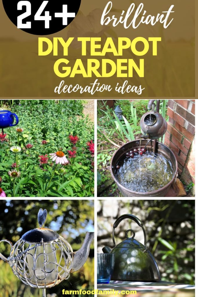 24+ Best DIY Teapot Garden Art & Decor Ideas (2024) FarmFoodFamily