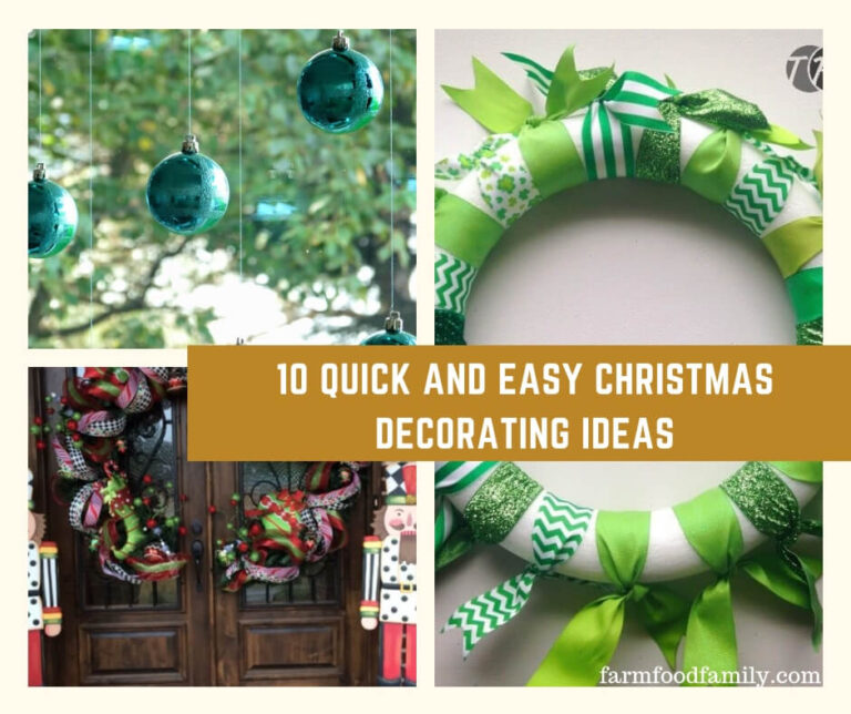 10 Quick and Easy Christmas Decorating Ideas