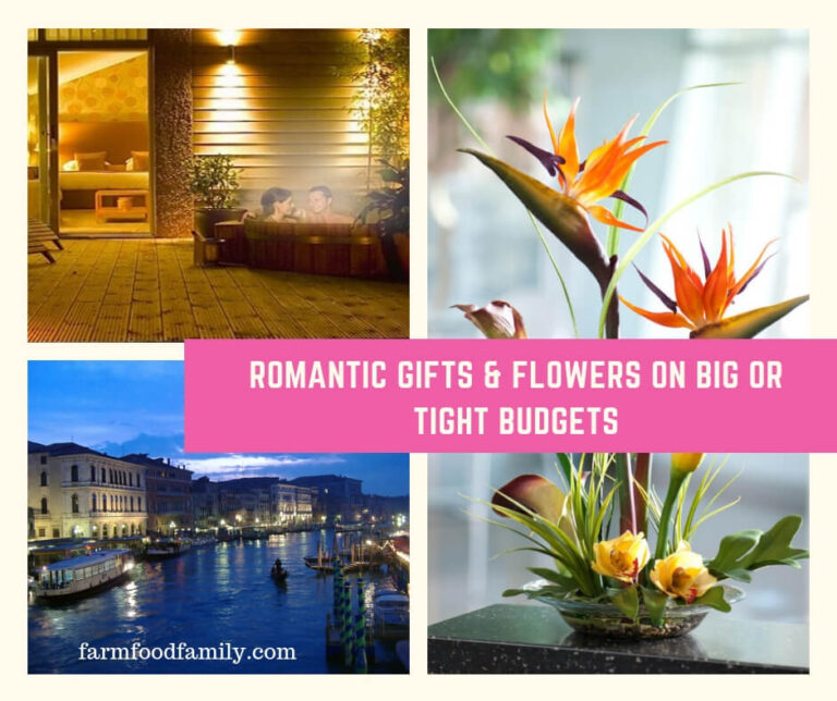 Romantic Gifts & Flowers on Big or Tight Budgets For Him or Her