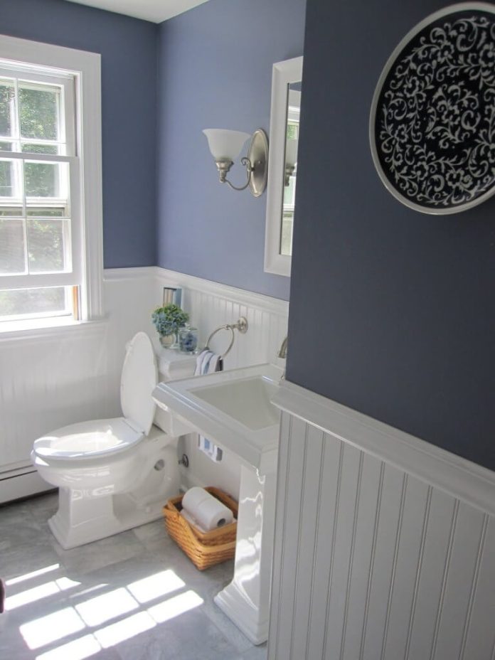 Bathroom Wainscoting: Beadboard Panels in the Bathroom Design