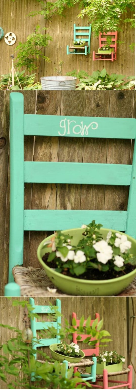 28+ Best Upcycled Chair Planter Ideas to Inspire You (2024)