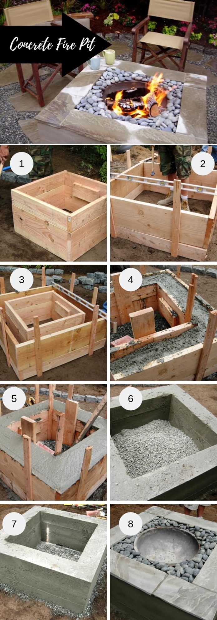 28+ Best Concrete Patio Ideas & Designs Will Beautify Your Backyard For