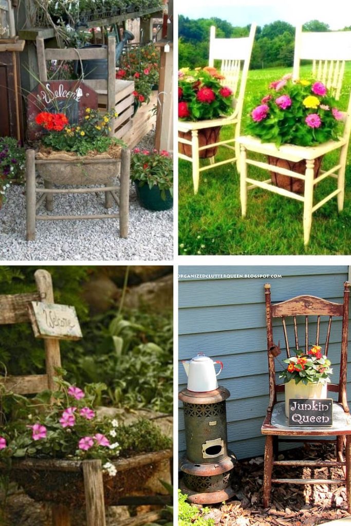 28+ Best Upcycled Chair Planter Ideas to Inspire You (2024)