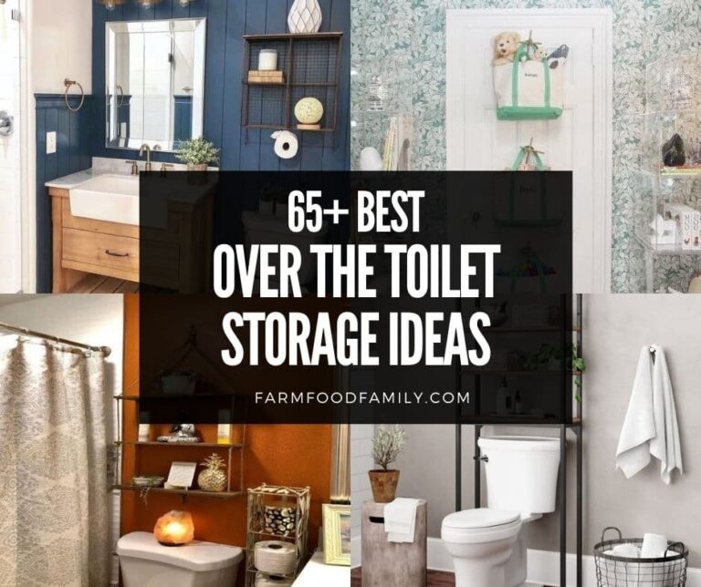 74+ Best Over the Toilet Storage Ideas and Designs
