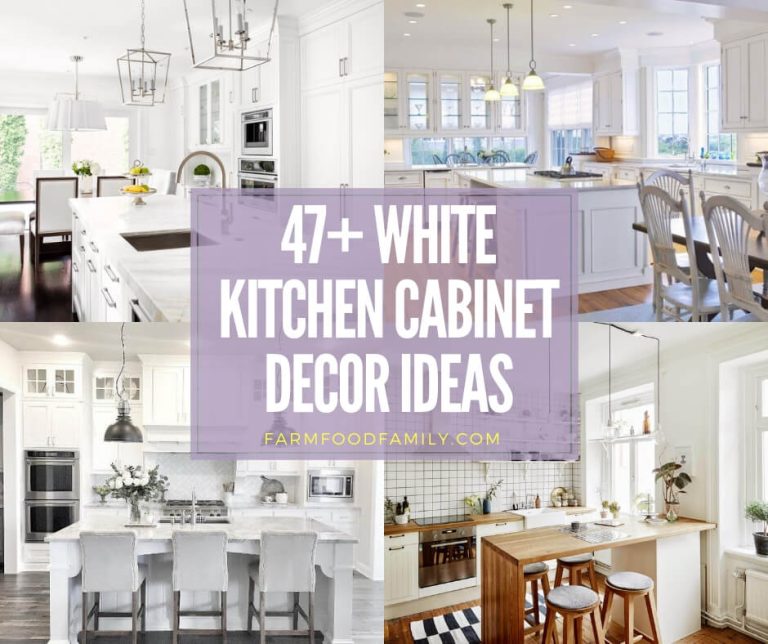 47+ Stunning White Kichen Cabinet Decor Ideas (With Photos) For 2024