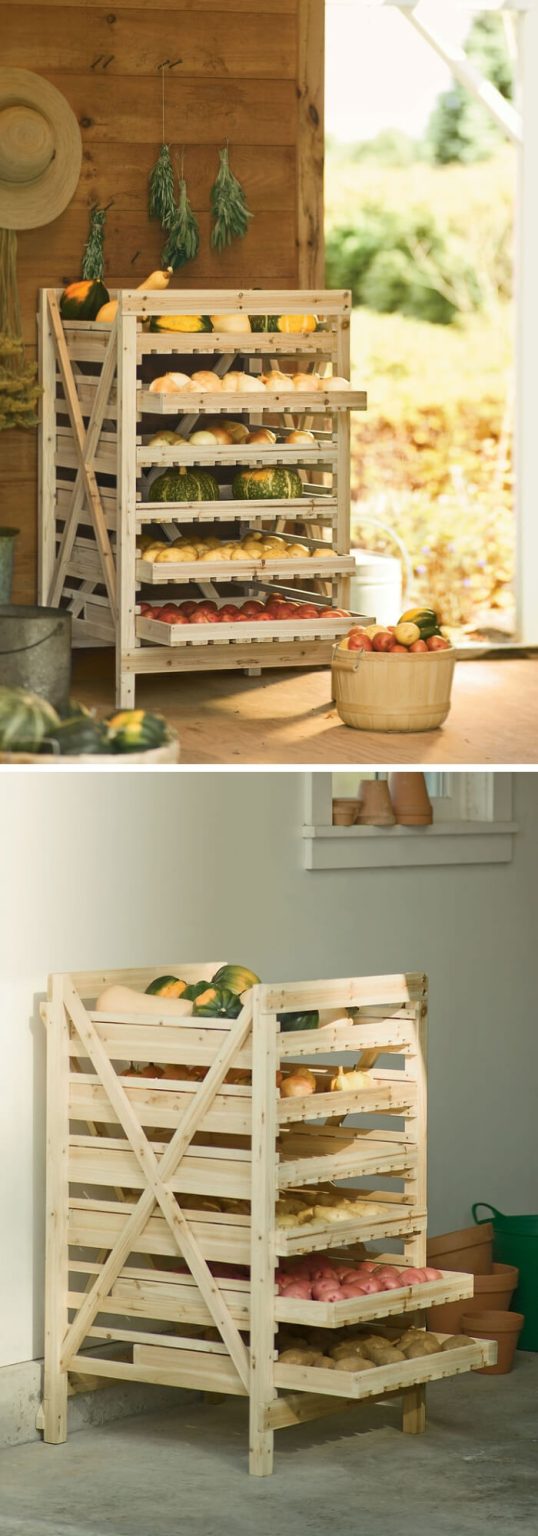 15+ Best Fruit & Vegetable Storage Ideas For Your Kitchen 2024