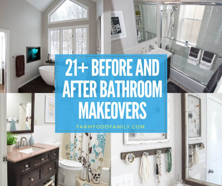 stunning before and after bathroom makeovers