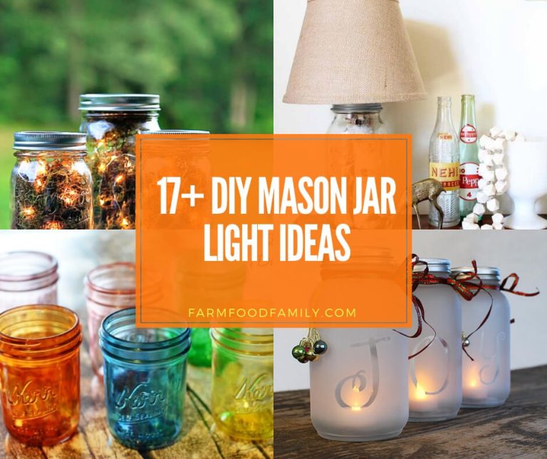 17+ Cool DIY Mason Jar Light Ideas & Designs For 2024
