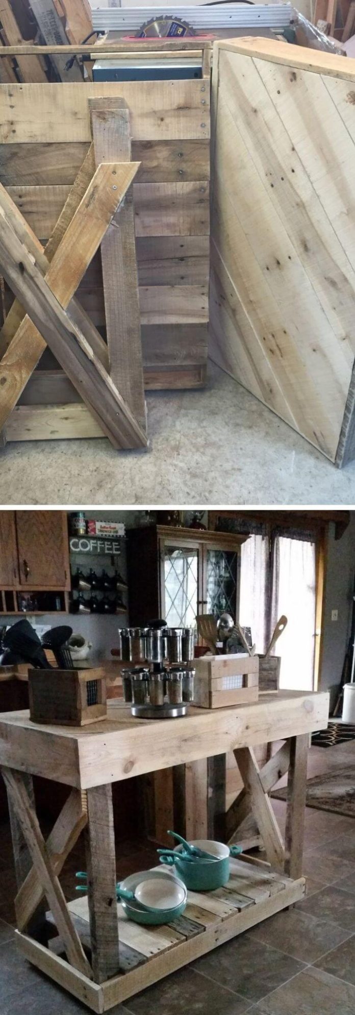 A closer look at Reclaimed Wood Wall Decor Designs For Kitchen