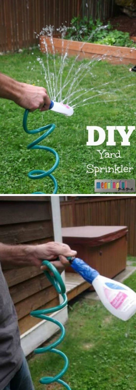 17+ Best DIY Sprinkler System Ideas For Your Yard This 2024