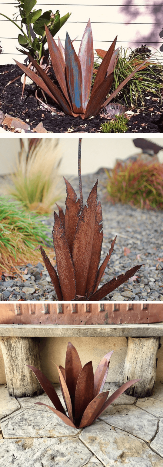 12+ Creative Rusty Metal Garden Decor Ideas & Projects For 2024