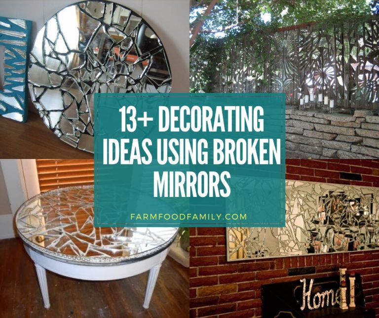 13+ Creative Ways To Recycle Broken Mirrors Ideas & Projects For 2024