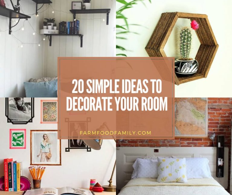 20 Simple Ideas To Decorate Your Room & Make It Look Like In Your Dreams
