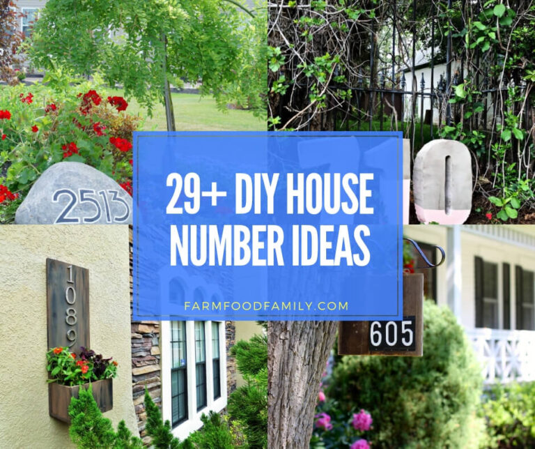 Best diy house number ideas