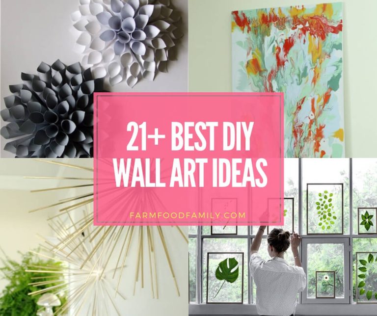 21+ Creative DIY Wall Art Ideas and Projects For 2024