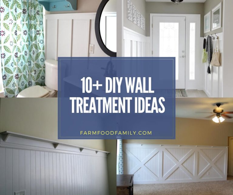 10+ Amazing DIY Wall Treatment Ideas & Tutorials For 2024