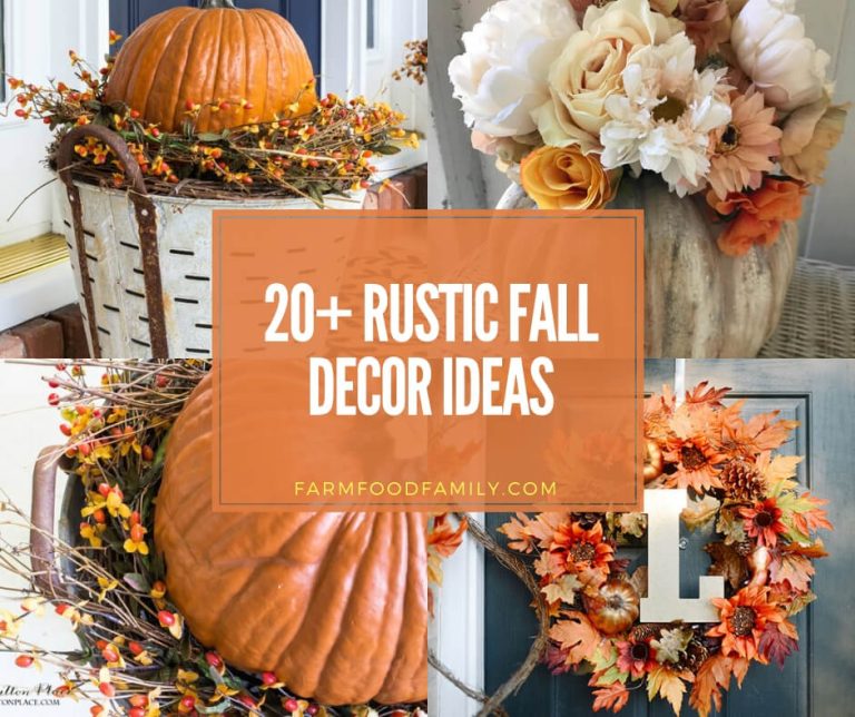 20+ Awesome Rustic DIY Fall Decor Ideas & Designs For 2024