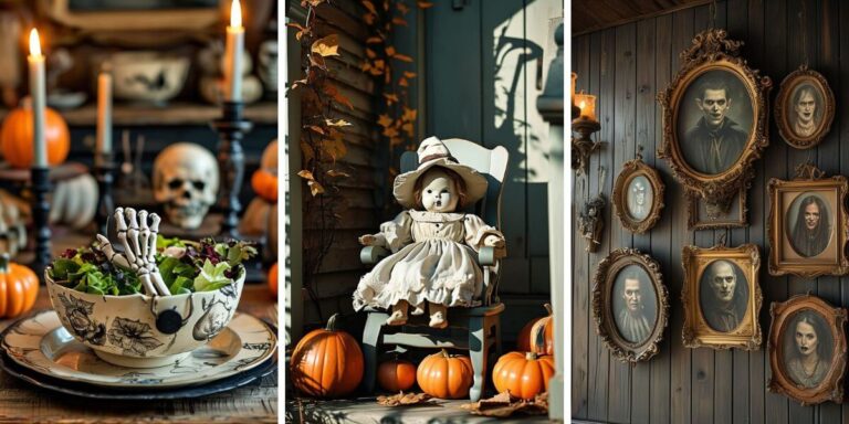 45+ Spooky Vintage Halloween Decoration Ideas