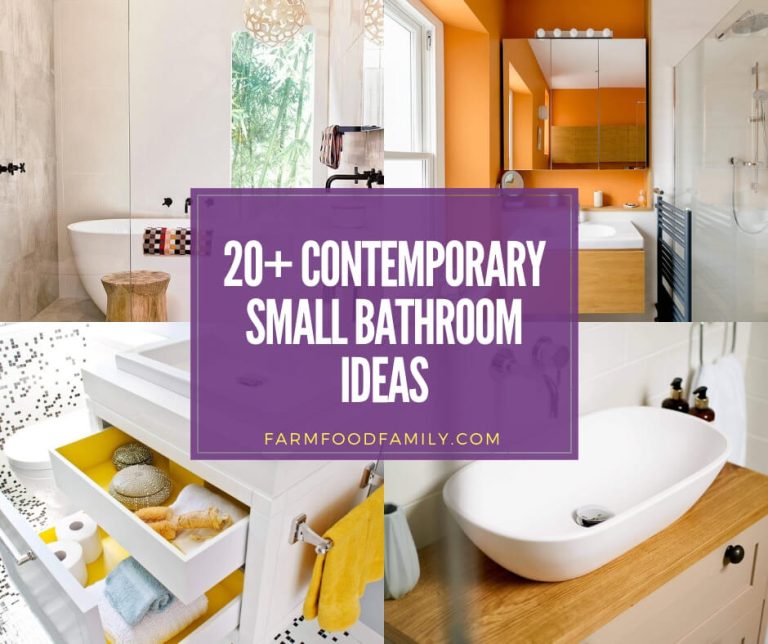 20+ Best Contemporary Small Bathroom Ideas & Designs For 2024