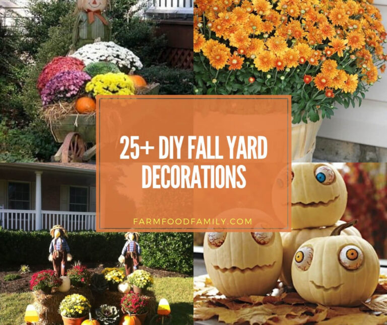 50+ Fall Yard Decorations: Make Outdoor Displays with Pumpkins and More