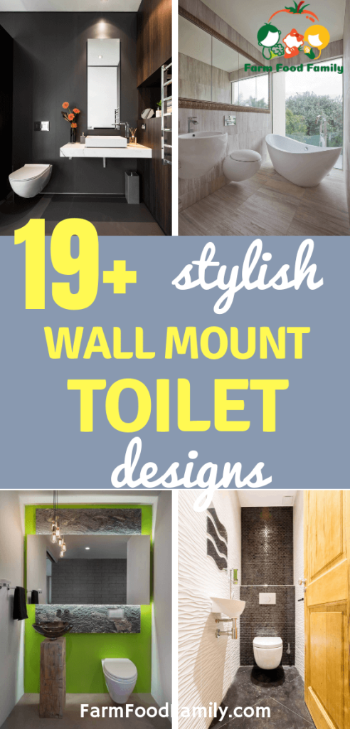 20+ Stylish Wall Mount Toilet Designs and Ideas For 2024