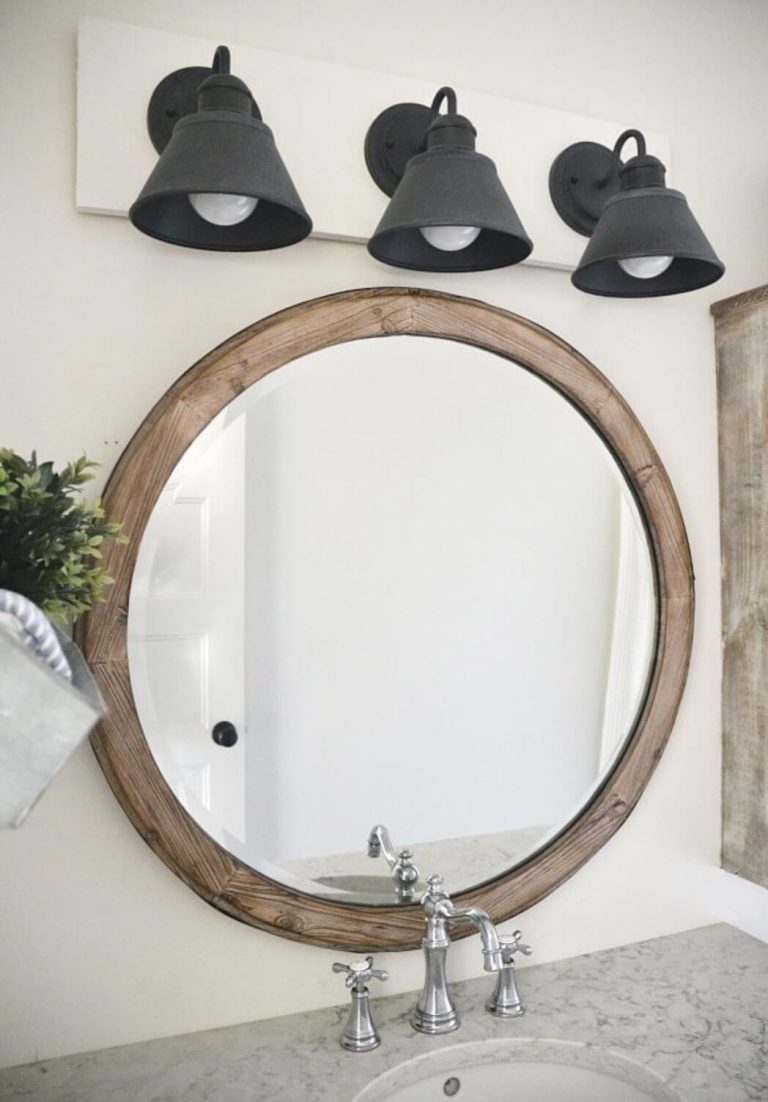 22+ Beautiful Farmhouse Mirror Decor Ideas & Designs For Your House 2024
