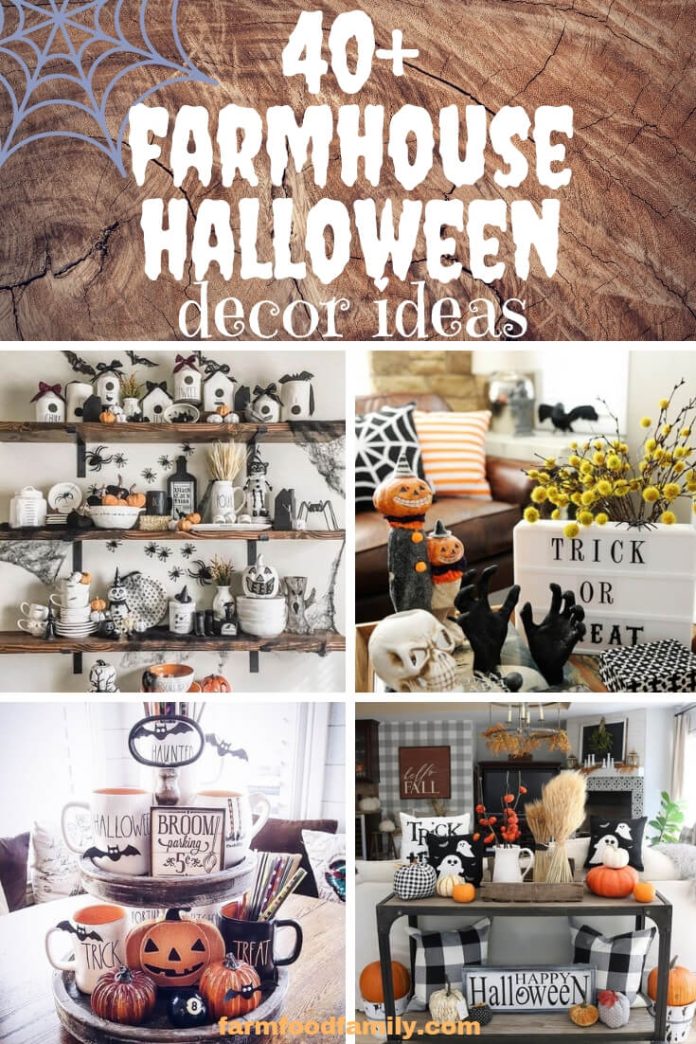 70 Stylish Farmhouse Halloween Decor Ideas to Wow Your Visitors 2024