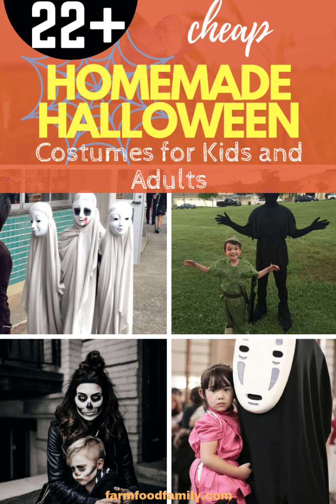 22+ Inexpensive Costumes for Kids and Adults That Can be Made at Home