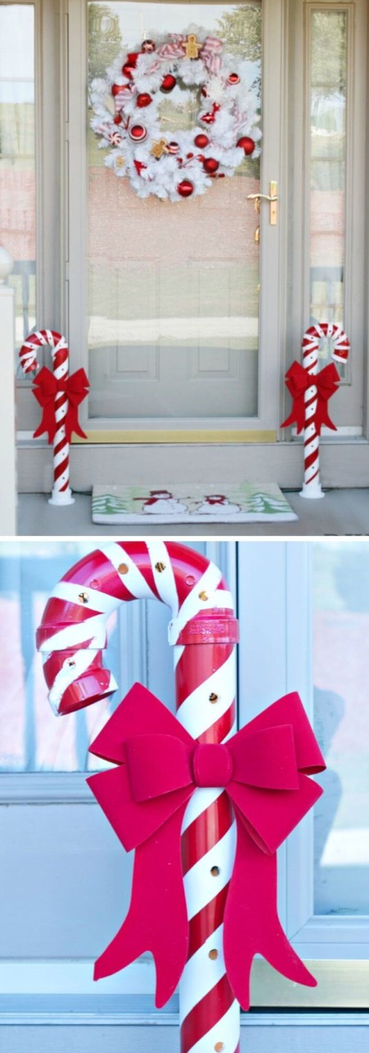 38+ Beautiful DIY Outdoor Christmas Decorations (Ideas & Tutorials) For