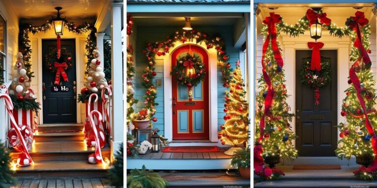 70+ Stunning Christmas Porch Decor Ideas to Wow Your Neighbors