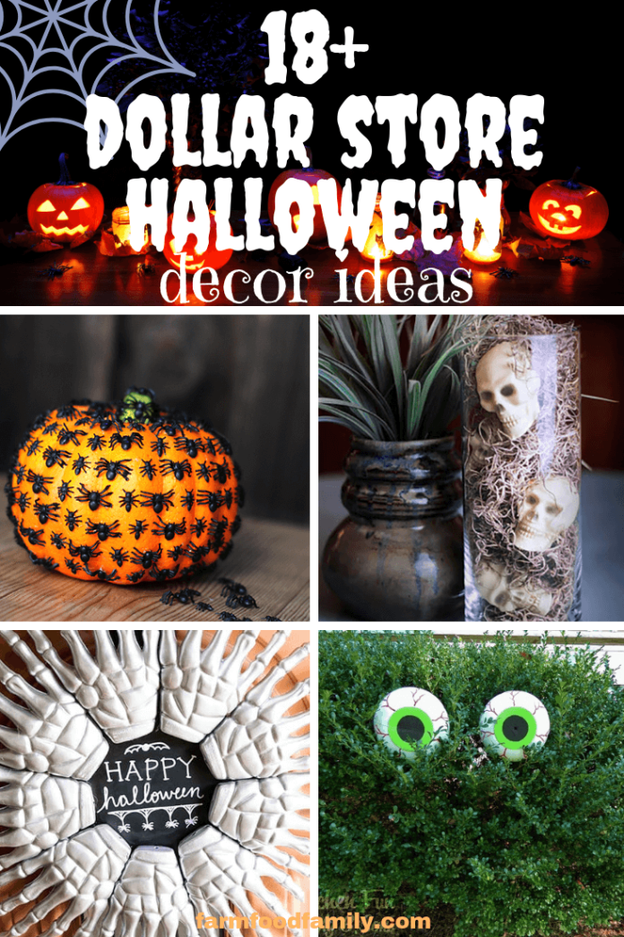 18+ Best DIY Dollar Store Halloween Decorations For 2024